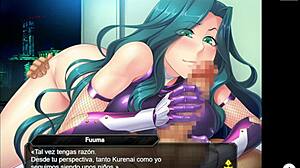 Ayames detaillierte Abenteuer in Taimanin RPGX Teil 1