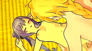 Keqing's electro abilities tingle in Genshin Impact.