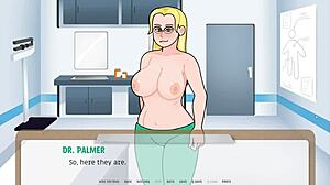 Tease the Big Tits Doctor in Hospital Parody Part 2