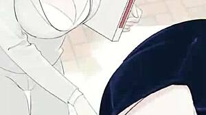 How about this pose in comics webtoon hentai manhwa with sexy student lady
