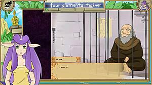 i dive right into licking azula's tight pussy in avatar the last airbender four elements trainer part 48