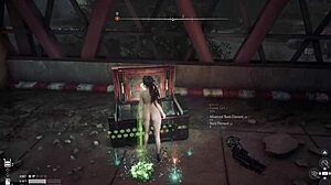 Stellar Blade nude mod playthrough part 8 with curvy cute outfit removal in 3d anime game hentai style