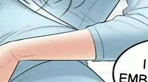 How about this pose in comics webtoon hentai manhwa with sexy student lady