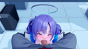 Hayase Yuuka Collection in 3D Animations