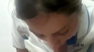 Blonde Student Films Naughty Video for Teacher and Ends Up in Steamy First-Time Doggystyle Fuck