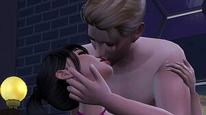 Intense second cuckolding session where villain shares girlfriend in 3d animation episode 19