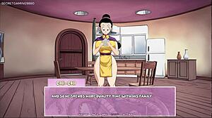 Ever Wondered How Chichi Cheats With Huge Tits And Curvy Ass Getting Titfucked By Monster Cock In Dragon Ball Porn Game?