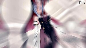 Rosaria Genshin Impact porn hentai AI compilation shows naked scenes