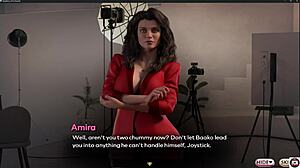 She says, Take me huge!