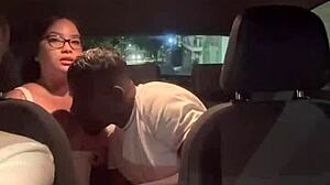 why is this married japanese girl getting fucked by huge black cock in the car while her cuckold fiance drives and watches - lina nakamura john coffee