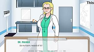 Tease the Big Tits Doctor in Hospital Parody Part 2