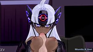 This 3d hentai is so sexy