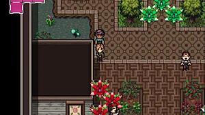 fighting a giant flower in the zombies retreat game part six