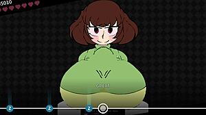 Hey, what if we dive into this beatbanger gameplay with asriel and chara? Sounds fun, right?