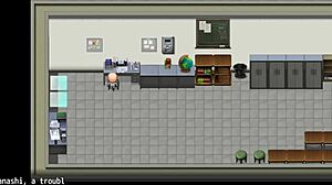 watering the garden with the student president's sexual fluids in huge tits psychics app academy part 2