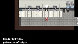 Invisible man performs blowjobs and creampies on unsuspecting characters in hentai game