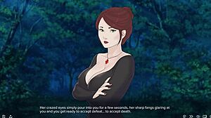 Vampire's Quickie Encounter with Big Tits and Slutty Butthole in Fantasy Adventure 4