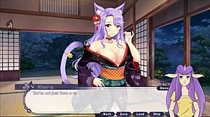 In part 2 of Kiara's ara ara adventure, the sexy catgirl nurse awaits