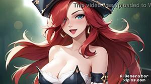 League Of Legends Miss Fortuna Gets Naked In Wild Hentai R34 Nude Porn Collection!