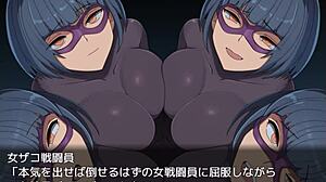 Ond leder får blowjob i quest