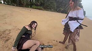 Oh wow pirate adventures feature massive cocks pounding tight pussies on sexy blonde teens with squirting orgasms! Big cock action explodes.