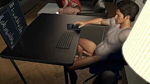 मेरी गर्लफ्रेंड और वाइफ 3D ऐनिमेशन सीन में