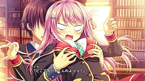 i play ambitious mission common route ecchi scene 2 with kaguya