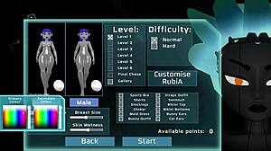 gameplay of hunted on eclipse-9 starts with character creation and intense machine sex domination