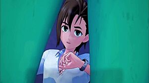 that slime girl from the anime game just grabs whatever she desires without asking