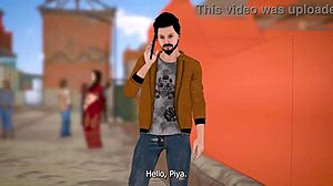 desi indian savita bhabhi and piya bhabhi shared intimate moments with a stranger man