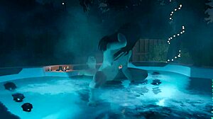 House Party Game With Hot Tub Fucking In Pool Jacuzzi