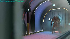avengers relax from fighting evil with tharya in intense group action