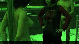 uh complete gameplay zoe the exhibitionist part 2 with like 3d cartoon anime big tits bikini flashing in gym outdoor public nude teen slut whore...