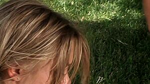 if you like big boobs jiggling on gorgeous blonde milfs getting banged outdoors in resident evil