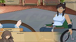 Four elements trainer book 4 love part 1 hits with old lady titty action!