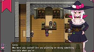 girl contracts demon in hentai game