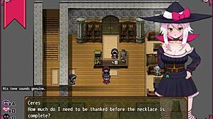 girl contracts demon in hentai game