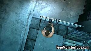 3D Cartwoman Fucked Hard By Wolverine Outdoors