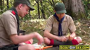 scoutgaysex com features scout twinks austin lock a k a austin young 18+ and his scout friend ian levine as they engage in hardcore gay sex out in the wild