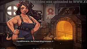 My Pig Princess Hentai Game Pornplay Ep 14 Reveals Daughter's Massive Tits In Curvy Outfit.