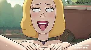 Beth's Sexy Nude Compilation in Rick and Morty Hentai AI!