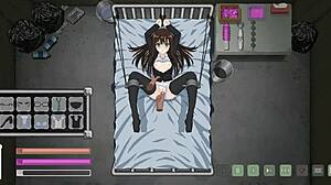 Shibuya rin hentai game with blowjob creampie toys