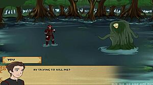 Four Elements Trainer Explores Slave Route in Avatar Parody with BDSM Animations Part 22