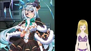 Hentai Girl's Panties Stuck In Juicy Pussy Tunnel