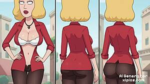 Beth's Sexy Nude Compilation in Rick and Morty Hentai AI!