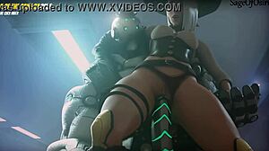 i explore ashe's adventures in overwatch with big cocks and creampies