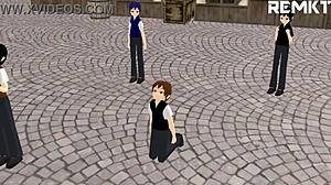 mmd giantess an apprentices magical mishap in konosuba style