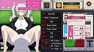 i play hentai game mob musume with blowjob and creampie