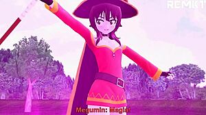 mmd giantess an apprentices magical mishap in konosuba style