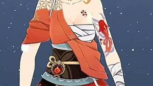 Girl animation dance sexy